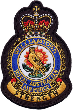 Coat of arms (crest) of the Royal Australian Air Force Williamtown