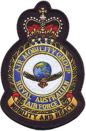 Coat of arms (crest) of the Air Mobility Group, Royal Australian Air Force