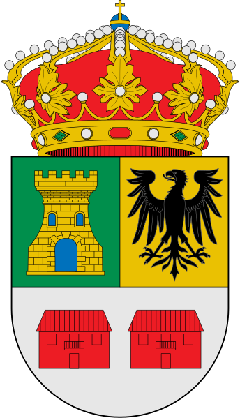 Escudo de Casas de Juan Núñez/Arms (crest) of Casas de Juan Núñez