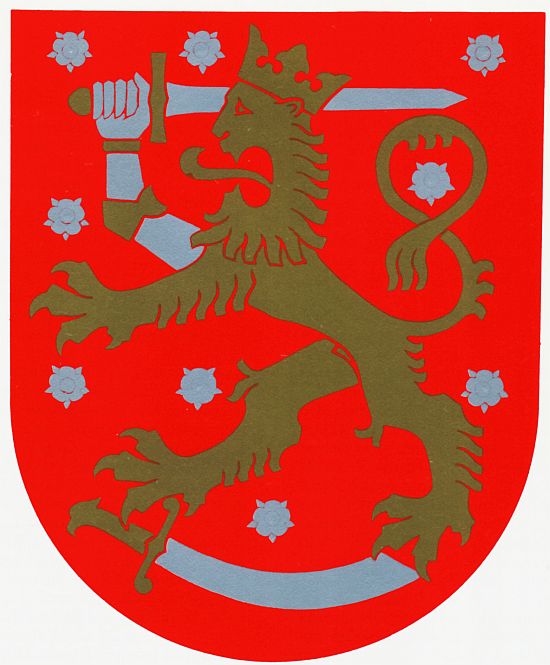 Герб финляндии рисунок