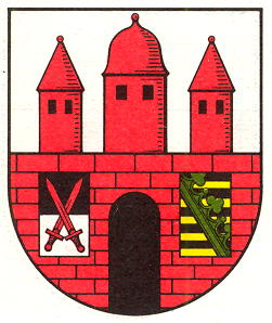 Wappen von Trebsen/Mulde/Coat of arms (crest) of Trebsen/Mulde