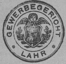 Siegel von Lahr/Schwarzwald