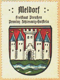 Wappen von Meldorf/Coat of arms (crest) of Meldorf