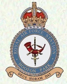 Coat of arms (crest) of the RAF Station Hooton Park, Royal Air Force