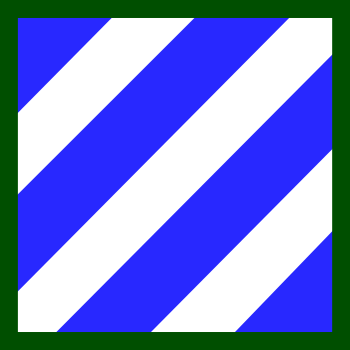 Coat of arms (crest) of 3rd Infantry Division Marne Division, US Army