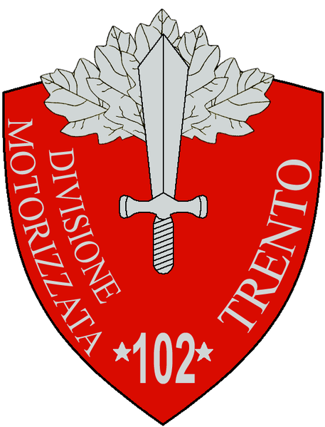 File:102nd Motorized Division Trento, Italian Army.png