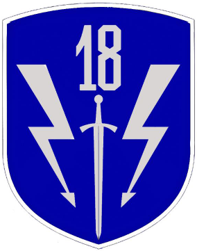 Coat of arms (crest) of 18th Staff Battalion, Polish Army