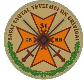 Coat of arms (crest) of the 31st Infantry Battalion, Latvian National Guard