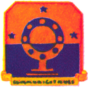 Coat of arms (crest) of the 3rd Communications Squadron, USAAF