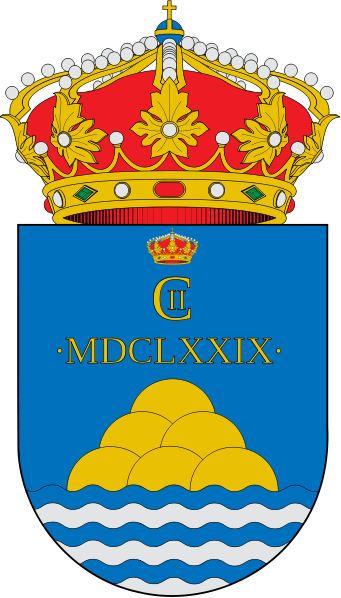 Escudo de Mijares (Ávila)/Arms (crest) of Mijares (Ávila)