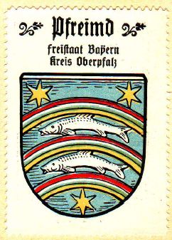 Wappen von Pfreimd/Coat of arms (crest) of Pfreimd