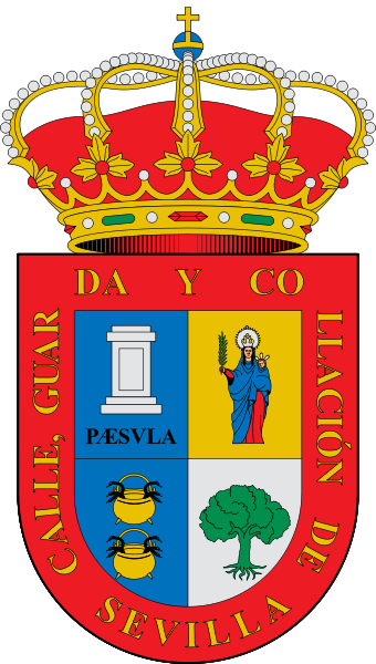 Escudo de Salteras/Arms (crest) of Salteras