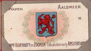 Wapen van Aalsmeer / Arms of Aalsmeer