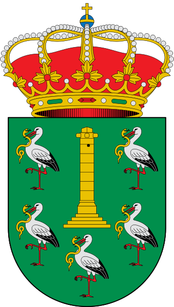 Escudo de El Gordo (Cáceres)/Arms (crest) of El Gordo (Cáceres)