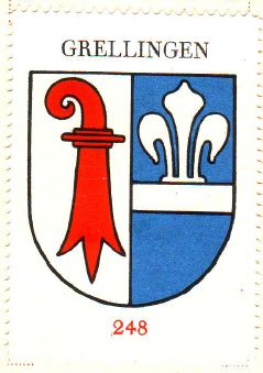 Wappen von/Blason de Grellingen