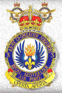 Coat of arms (crest) of the No 3 Squadron, Royal Australian Air Force