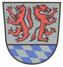 Wappen von Landkreis Passau/Arms (crest) of the Passau district