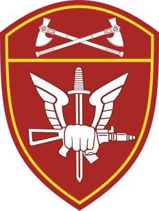 Coat of arms (crest) of the Special Purpose Mobile Unit - Volga District, National Guard of the Russian Federation