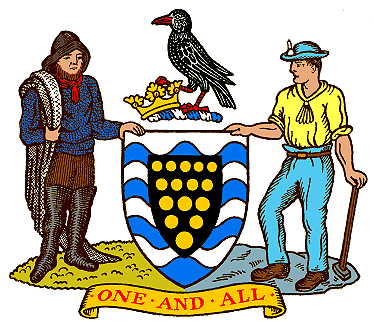 Arms (crest) of Cornwall (county)