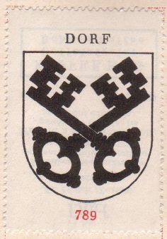 Wappen von/Blason de Dorf (Zürich)