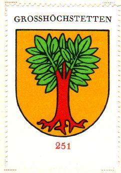 Wappen von/Blason de Grosshöchstetten