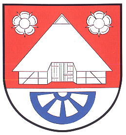 Wappen von Klein Offenseth-Sparrieshoop / Arms of Klein Offenseth-Sparrieshoop