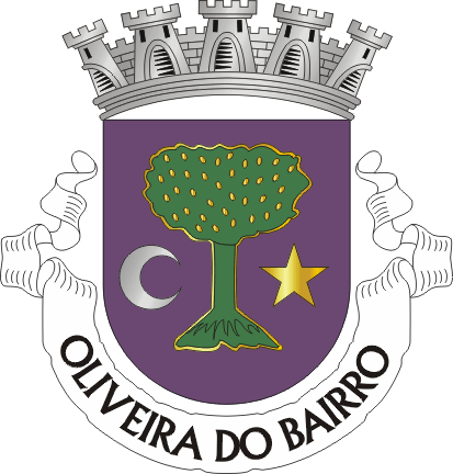 Coat of arms (crest) of Oliveira do Bairro (city)