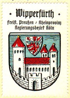 Wappen von Wipperfürth/Coat of arms (crest) of Wipperfürth