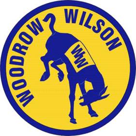 Coat of arms (crest) of Woodrow Wilson High School Junior Reserve Officer Training Corps, Los Angeles Unified School District, US Army