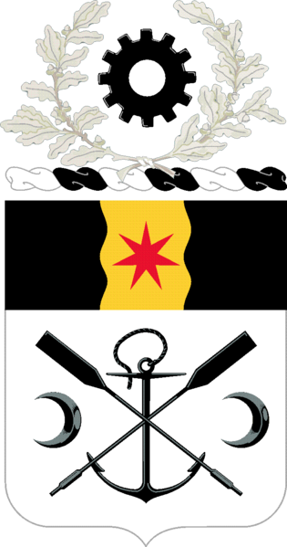 Coat of arms (crest) of 10th Engineer Battalion, US Army