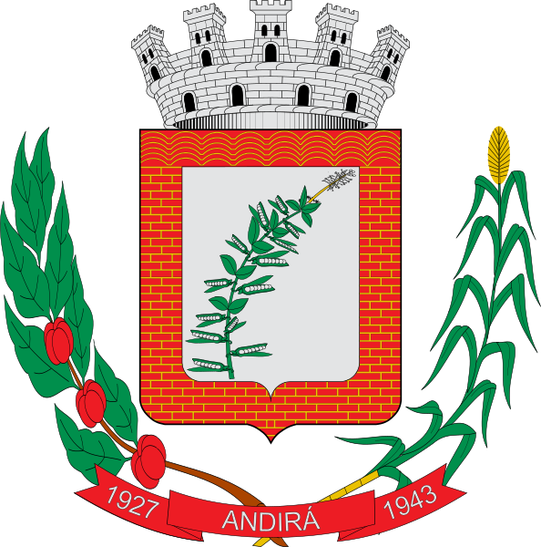 Andirá - Brasão - coat of arms - crest of Andirá
