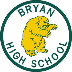 Coat of arms (crest) of Bryan High School Junior Reserve Officer Training Corps, US Army