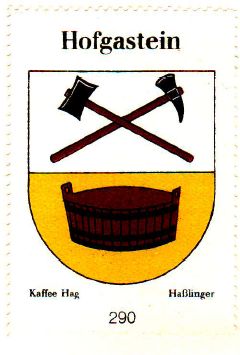 Wappen von Bad Hofgastein/Coat of arms (crest) of Bad Hofgastein