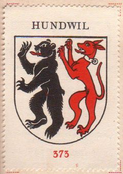 Wappen von/Blason de Hundwil