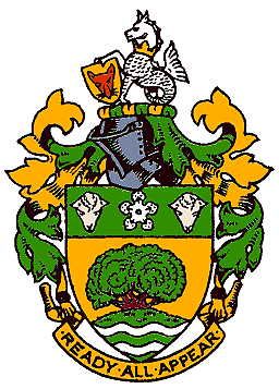 Arms (crest) of Market Harborough RDC