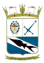 Coat of arms (crest) of the Submarine ARA Santa Cruz (S-41), Argentine Navy
