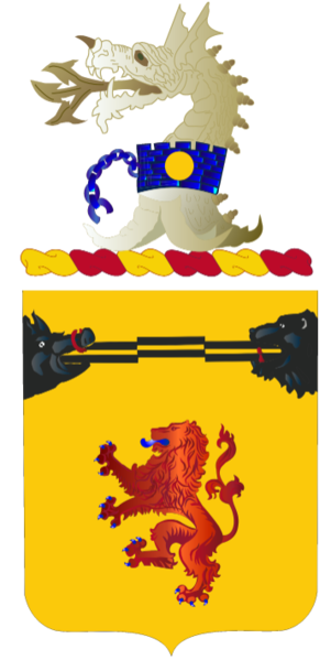Coat of arms (crest) of 57th Air Defense Artillery Regiment, US Army