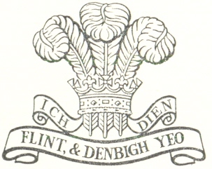 Coat of arms (crest) of the Flint and Denbight Yeomanry, British Army