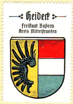 Wappen von Heideck/Coat of arms (crest) of Heideck