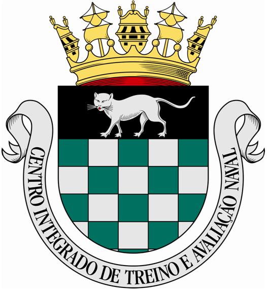 Coat of arms (crest) of the Integrated Center for Naval Training and Evaluation, Portuguese Navy