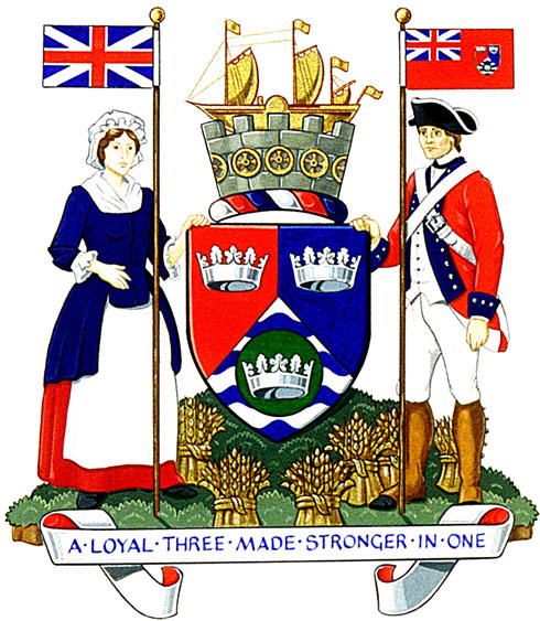 Arms (crest) of Loyalist Township