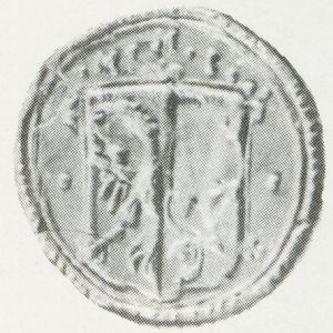 Seal (pečeť) of Miroslav (Znojmo)
