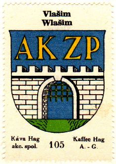 Coat of arms (crest) of Vlašim