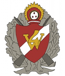 Coat of arms (crest) of the 4th Valmiera Infantry Regiment, Latvian Army
