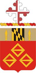 Coat of arms (crest) of 58th Support Battalion, Maryland Army National Guard