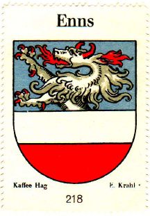 Wappen von Enns/Coat of arms (crest) of Enns
