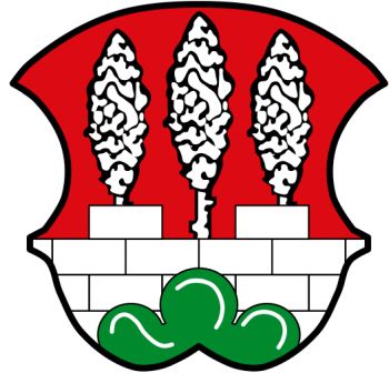 Wappen von Moos (Niederbayern) / Arms of Moos (Niederbayern)