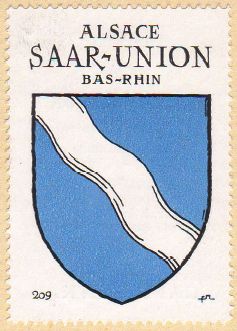 Blason de Sarre-Union