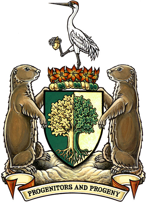 Coat of arms (crest) of Saskatchewan Genealogical Society