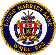 Coat of arms (crest) of the USCGC Harriet Lane (WMEC-903)
